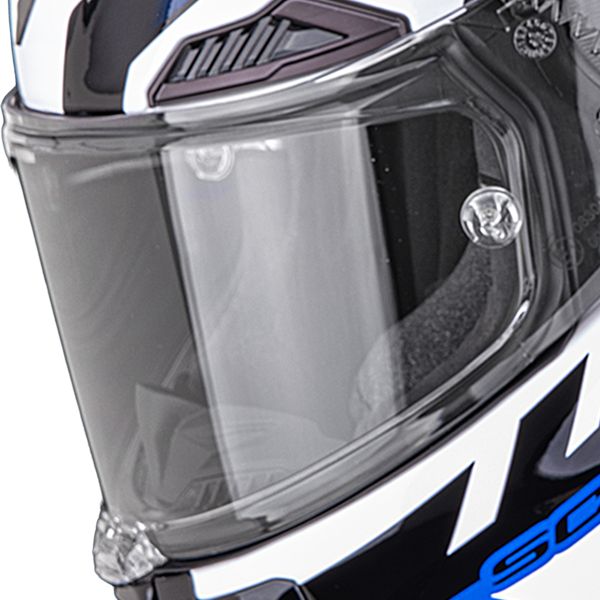 Scorpion Exo Race Air Fury White Pink Blue