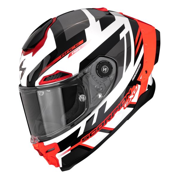 Integral Scorpion Exo Race Air Fury White Silver Red