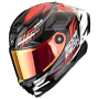 Casque Integral Scorpion Exo Race Air Kobba Black Red