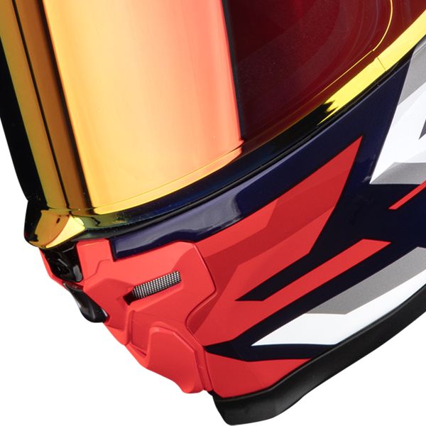 Scorpion Exo Race Air Kobba Blue Yellow Red