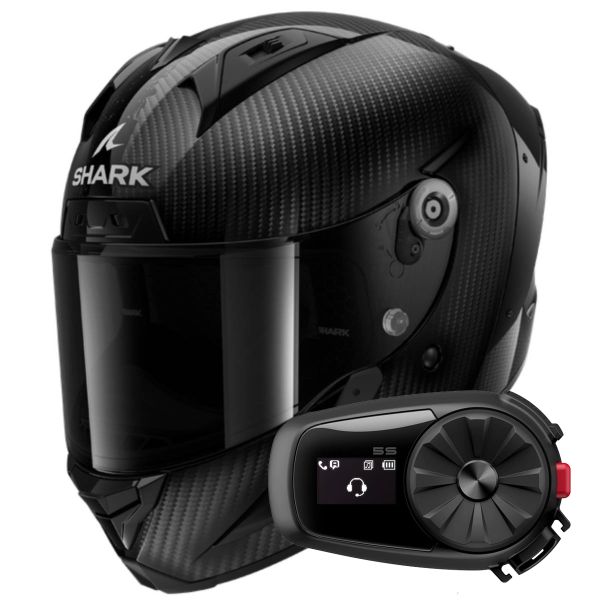 Integral Shark Aeron Full Carbon DAD + Kit Bluetooth 5S Solo