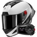 Pack Aeron GP Blank SP Carbon White Anthracite + Kit Bluetooth 5S Solo