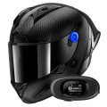 Pack Aeron GP FIM Racing Full Carbon DKD + Kit bluetooth 5R Lite Solo