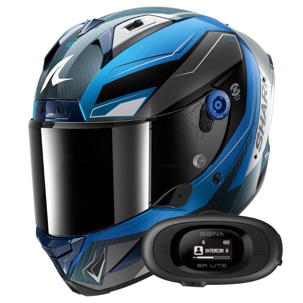 Integral Shark Aeron Mekarium DBS + Kit bluetooth 5R Lite Solo