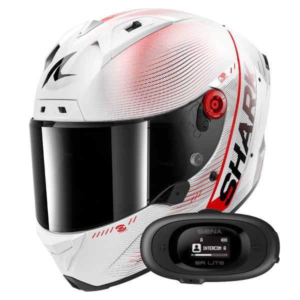 Integral Shark Aeron Speed-Tech DWR + Kit bluetooth 5R Lite Solo