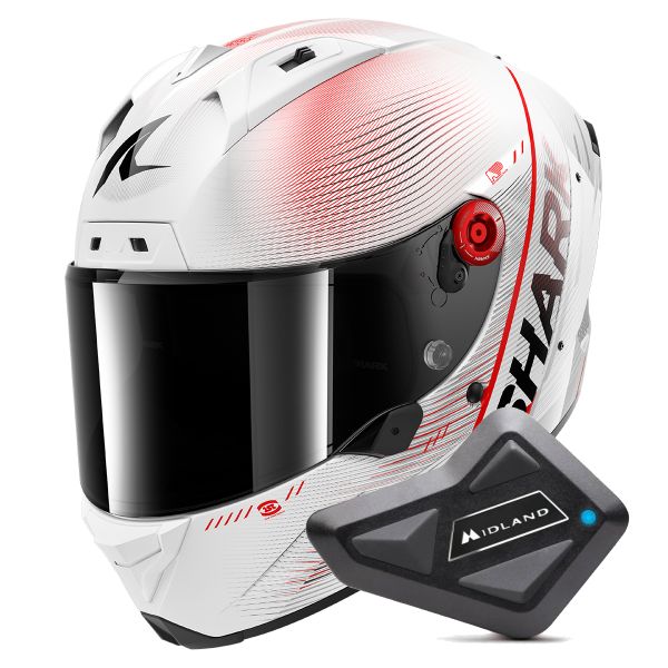 Integral Shark Aeron Speed-Tech DWR + Kit Bluetooth BT Mini