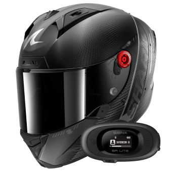 Casque Integral Shark Aeron Speed-Tech Mat DAK + Kit bluetooth 5R Lite Solo Casque Integral Shark Aeron Speed-Tech Mat DAK + Kit bluetooth 5R Lite Solo