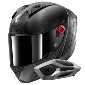 Casque Integral Shark Aeron Speed-Tech Mat DAK + Kit Bluetooth Sena for Shark Mesh Casque Integral Shark Aeron Speed-Tech Mat DAK + Kit Bluetooth Sena for Shark Mesh
