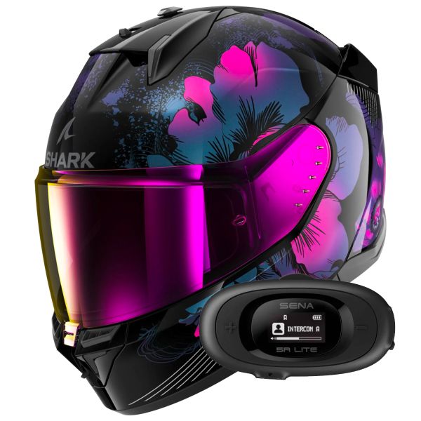 Integral Shark D-Skwal 3 Mayfer KVX + Kit bluetooth 5R Lite Solo Integral Shark D-Skwal 3 Mayfer KVX + Kit bluetooth 5R Lite Solo