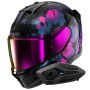 Casque Integral Shark D-Skwal 3 Mayfer KVX + Kit Bluetooth Sena for Shark Solo