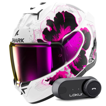 Integral Shark D-Skwal 3 Mayfer WVA + Kit Bluetooth Lokui K30