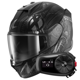 Integral Shark D-Skwal 3 Shiever Mat KAS + Kit Bluetooth 5S Solo