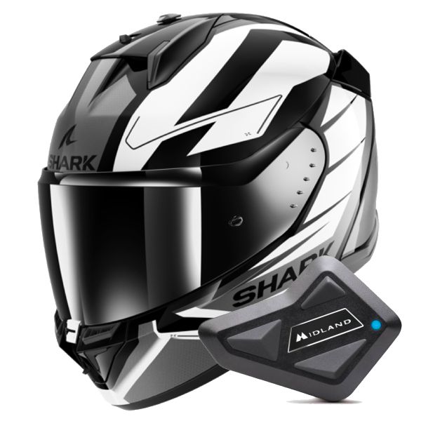 Integral Shark D-Skwal 3 Sizler KWA + Kit Bluetooth BT Mini