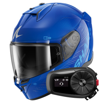 Integral Shark D-Skwal 3 SP Lyne BSB + Kit Bluetooth 5S Solo