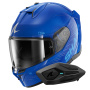 Casque Integral Shark D-Skwal 3 SP Lyne BSB + Kit Bluetooth Sena for Shark Solo