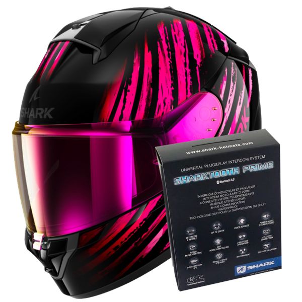 Integral Shark Ridill 2 Assya KVV + Kit Bluetooth Sharktooth Prime