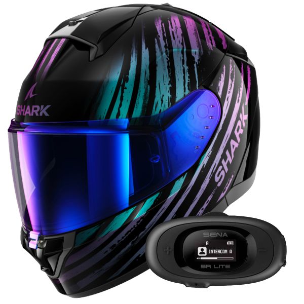 Integral Shark Ridill 2 Assya KXK + Kit Bluetooth 5R Lite Integral Shark Ridill 2 Assya KXK + Kit Bluetooth 5R Lite