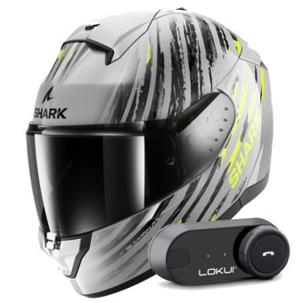 Integral Shark Ridill 2 Assya SAY + Kit Bluetooth Lokui K30