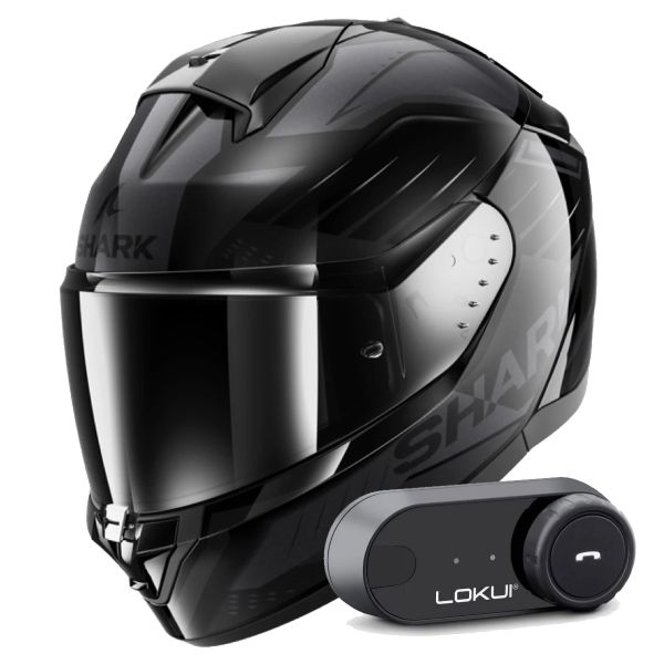 Integral Shark Ridill 2 Bersek KAA + Kit Bluetooth Lokui K30