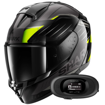 Integral Shark Ridill 2 Bersek KGA + Kit Bluetooth 5R Lite