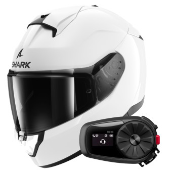 Integral Shark Ridill 2 Blank WHU + Kit Bluetooth 5S