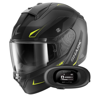 Casque Integral Shark Ridill 2 Mekarium Mat AAY + Kit bluetooth 5R Lite Solo Casque Integral Shark Ridill 2 Mekarium Mat AAY + Kit bluetooth 5R Lite Solo