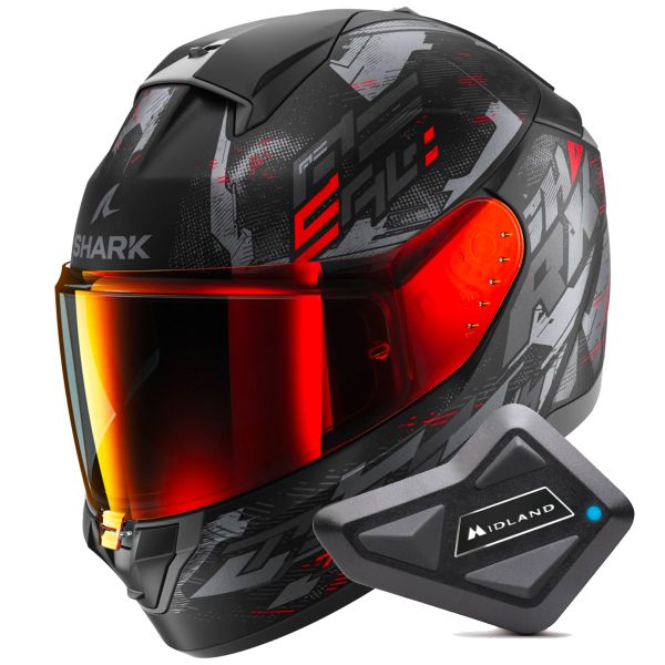 Integral Shark Ridill 2 Molokai Mat KAR + Kit Bluetooth BT Mini Integral Shark Ridill 2 Molokai Mat KAR + Kit Bluetooth BT Mini