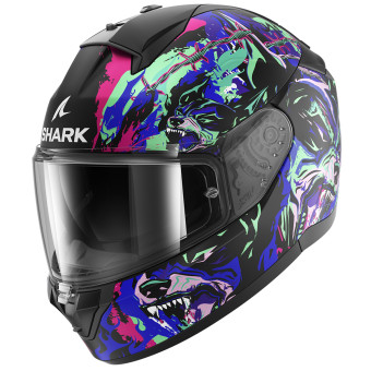 Casque Integral Shark Ridill 2 Racing Beast Mat KVG Casque Integral Shark Ridill 2 Racing Beast Mat KVG