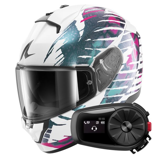 Integral Shark Ridill 2 Reptaia WVX + Kit Bluetooth 5S Solo
