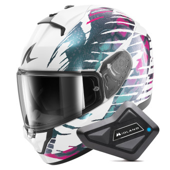 Integral Shark Ridill 2 Reptaia WVX + Kit Bluetooth BT Mini