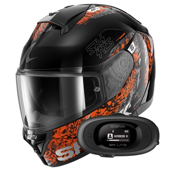Integral Shark Ridill 2 Speed-Vib KAO + Kit bluetooth 5R Lite Solo