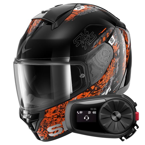 Integral Shark Ridill 2 Speed-Vib KAO + Kit Bluetooth 5S Solo