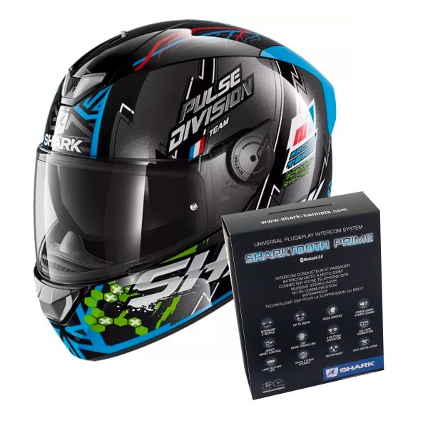 Integral Shark Skwal 2.2 Noxxys KBG + Kit Bluetooth Sharktooth Prime