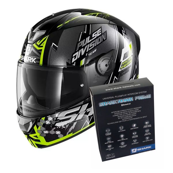 Integral Shark Skwal 2.2 Noxxys KYS + Kit Bluetooth Sharktooth Prime