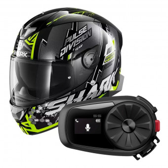 Integral Shark Skwal 2.2 Noxxys KYS + Kit Bluetooth Sena 5S Solo