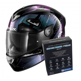 Integral Shark Skwal 2.2 Venger KXK + Kit Bluetooth Sharktooth Prime