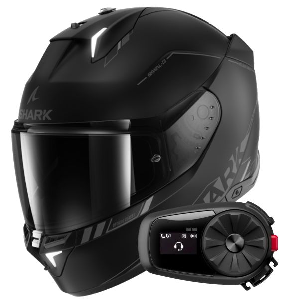 Integral Shark Skwal i3 Blank SP Mat KAK + Kit Bluetooth 5S Integral Shark Skwal i3 Blank SP Mat KAK + Kit Bluetooth 5S