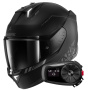 Casque Integral Shark Skwal i3 Blank SP Mat KAK + Kit Bluetooth 5S