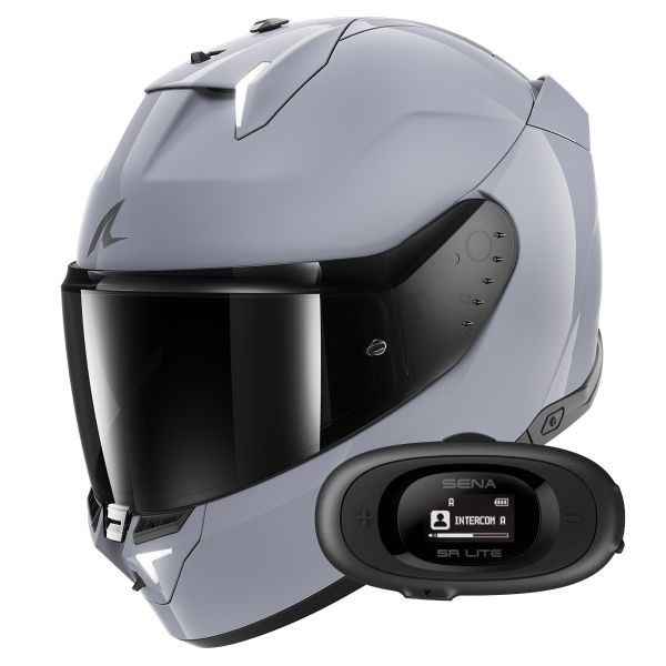 Integral Shark Skwal i3 Dark Shadow Edition S05 + Kit bluetooth 5R Lite Solo