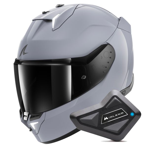 Integral Shark Skwal i3 Dark Shadow Edition S05 + Kit Bluetooth BT Mini