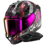 Casque Integral Shark Skwal i3 Hellcat Mat KUV + Kit Bluetooth Sena for Shark Solo