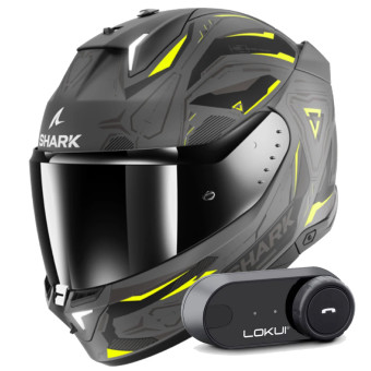 Integral Shark Skwal i3 Linik AYK + Kit Bluetooth Lokui K30