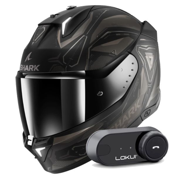 Integral Shark Skwal i3 Linik KAA + Kit Bluetooth Lokui K30