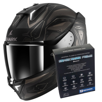Integral Shark Skwal i3 Linik KAA + Kit Bluetooth Sharktooth Prime