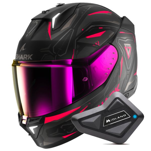 Integral Shark Skwal i3 Linik Mat KVA + Kit Bluetooth BT Mini