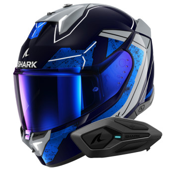 Casque Integral Shark Skwal i3 Rhad BUS + Kit Bluetooth Sena for Shark Solo Casque Integral Shark Skwal i3 Rhad BUS + Kit Bluetooth Sena for Shark Solo