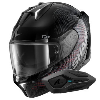 Integral Shark Skwal i3 SP Lyne KAR + Kit Bluetooth Sena for Shark Solo