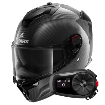 Integral Shark Spartan GT Pro Carbon Skin DAD + Kit Bluetooth 5S Solo