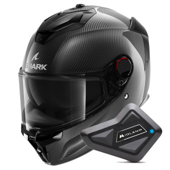 Integral Shark Spartan GT Pro Carbon Skin DAD + Kit Bluetooth BT Mini