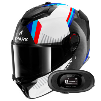 Integral Shark Spartan GT Pro Dokhta Carbon DWB + Kit bluetooth 5R Lite Solo